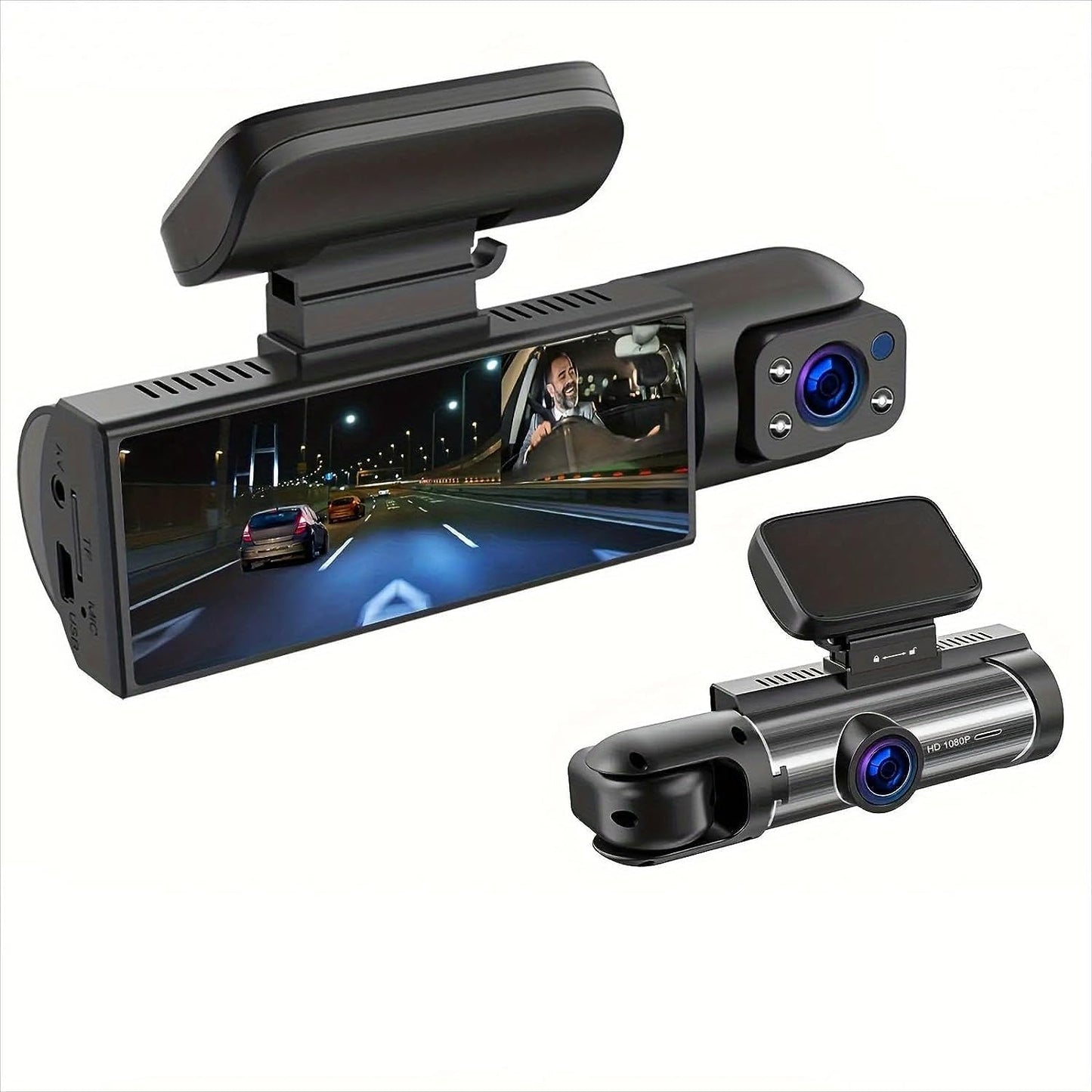 🚘 Cámara de Tablero Dual 1080P – Protección Total en Cada Trayecto 📸🔒