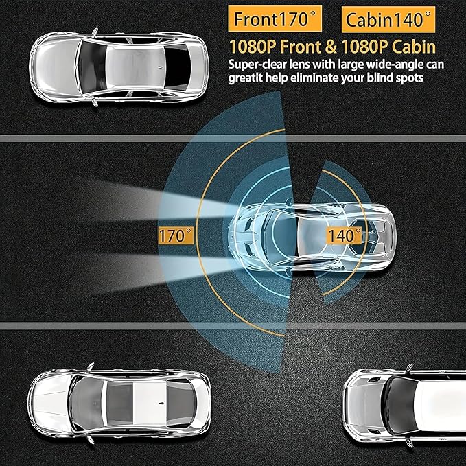 🚘 Cámara de Tablero Dual 1080P – Protección Total en Cada Trayecto 📸🔒