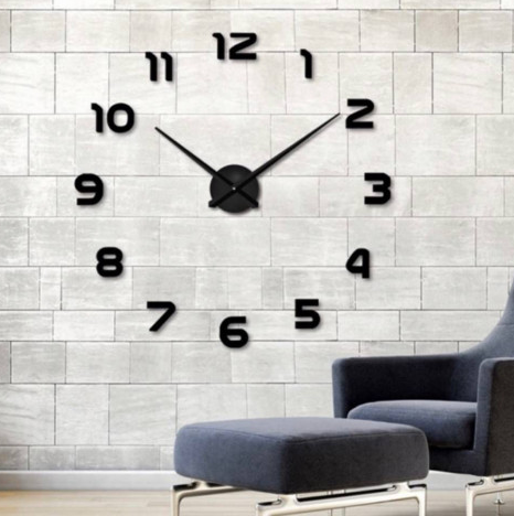 Reloj Adhesivo Decorativo para pared